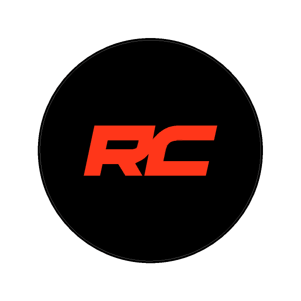 RC 3.5" Black Series Round Cover Overlays - Universal - RC35BLK-RET5-RC35BLK-OUC-RC35BLK-CUC-RC35BLK-AMB-RC35BLK-DS-  DRIVEN - 9