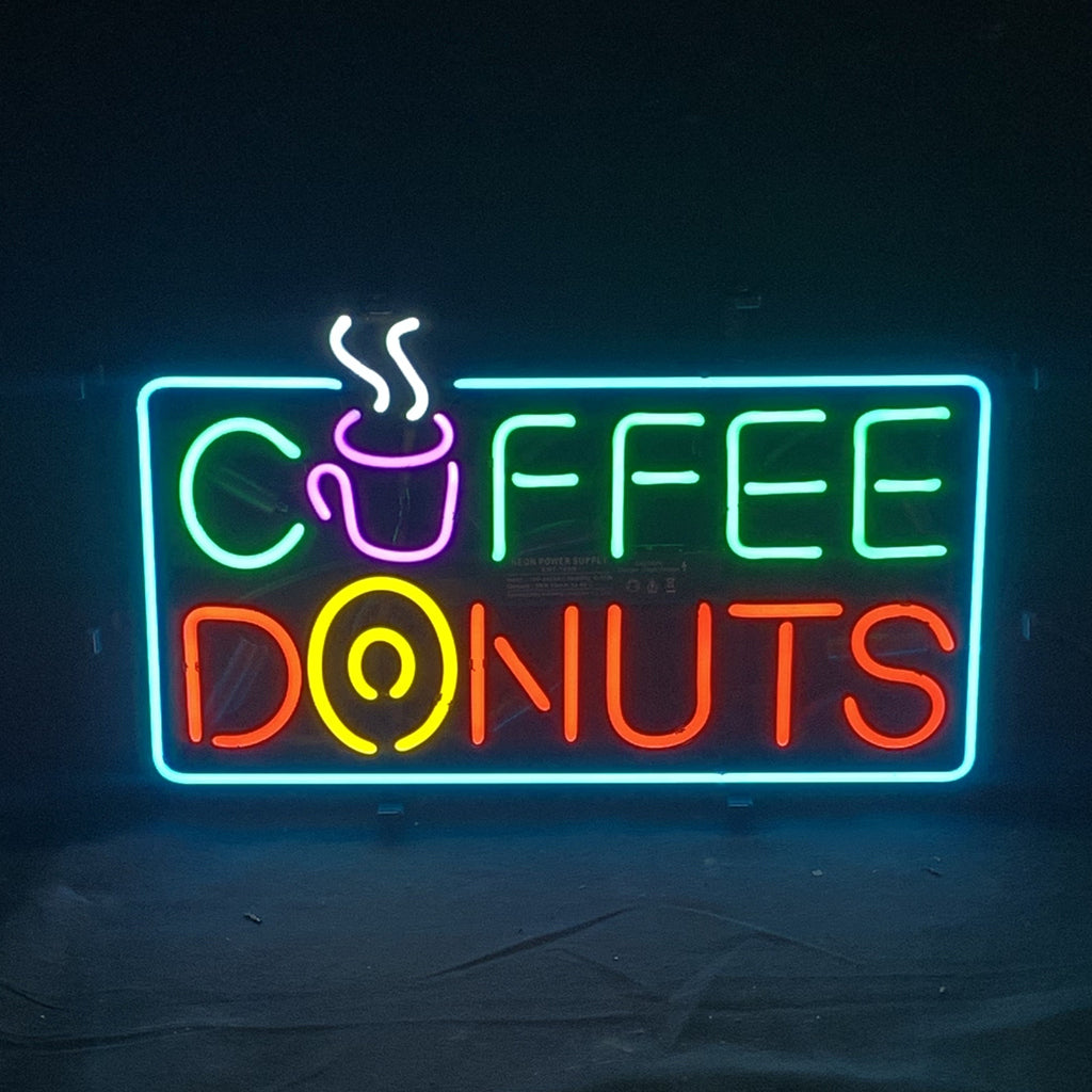 Coffee Donuts Neon Signs - ME822-  DRIVEN - 2