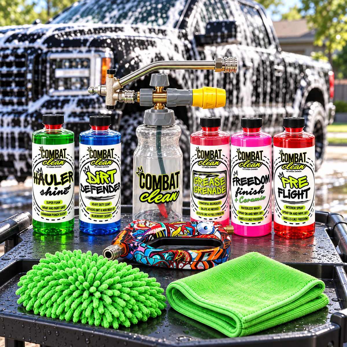 Complete Wash Combat Kit - sku-51520437223703-  DRIVEN - 4