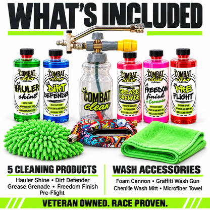 Complete Wash Combat Kit - sku-51520437223703-  DRIVEN - 2