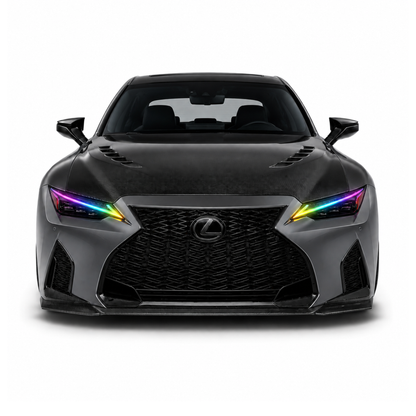 Lexus IS Multicolor Flow Series DRL Boards (2021-2024) - E24 | A21 | P2   - BX12-  DRIVEN - 1