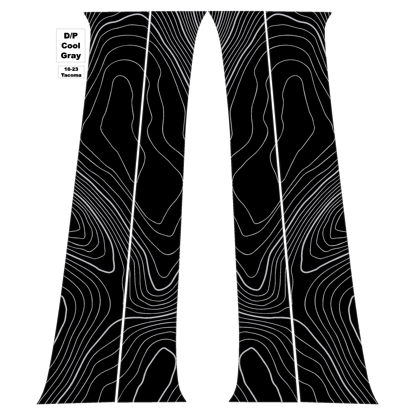 Topo B Pillar Overlays - 2016-2023 Tacoma Double Cab - 16TACOBPILLAR-ARG-16TACOBPILLAR-CBNG-16TACOBPILLAR-CG-16TACOBPILLAR-DS-16TACOBPILLAR-RR-  DRIVEN - 13