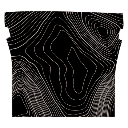 Topo Seatbelt Trim Protector (Printed Series) - 2021+ Bronco 4 Door - 21BRNSEATPRO-TPAMBL-21BRNSEATPRO-TPA51L-21BRNSEATPRO-TPAZL-21BRNSEATPRO-TPCGL-21BRNSEATPRO-TPCBNL-  DRIVEN - 25