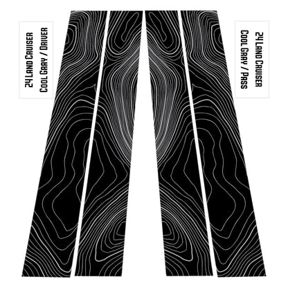 Topographic B Pillar Overlays - 2024+ Land Cruiser / GX 550 - 24LC250BPILLAR-WH-24LC250BPILLAR-ARG-24LC250BPILLAR-CBNG-24LC250BPILLAR-CG-24LC250BPILLAR-DS-  DRIVEN - 13