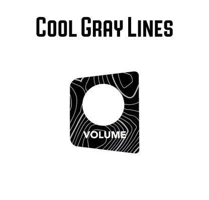 Topographic Volume Button Trim Cover - 2024+ Land Cruiser - 24LC250-VOL-TP.WH-24LC250-VOL-TP.JA-24LC250-VOL-TP.HB-24LC250-VOL-TP.VB-24LC250-VOL-TP.AG-  DRIVEN - 11