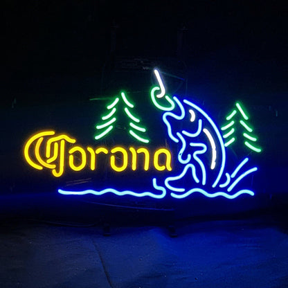 Corona Extra Go Fishing Neon Signs - ME566-19寸-ME566-24寸-  DRIVEN - 2