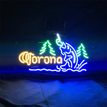 Corona Extra Go Fishing Neon Signs - ME566-19寸-ME566-24寸-  DRIVEN - 1
