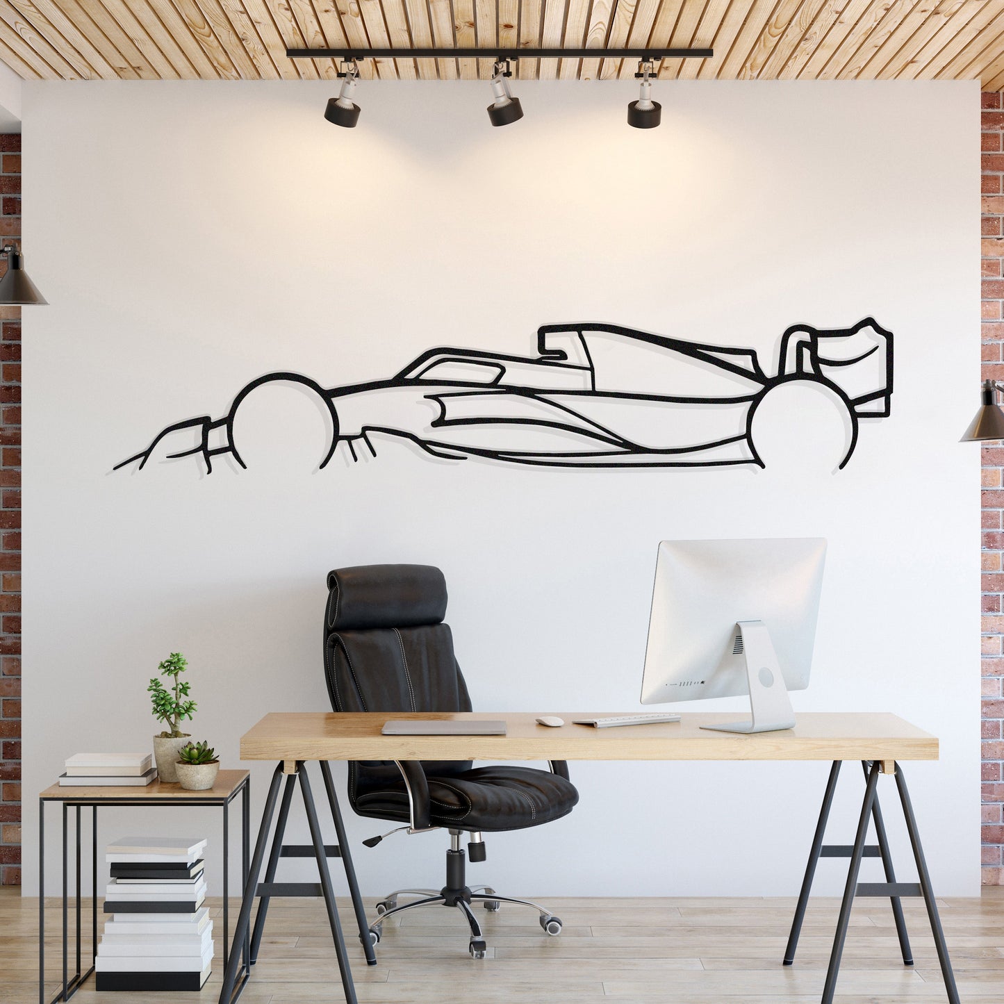 Formula1 2022-2023 F1 Metal Car Wall Art - MT0982 - MT0982B49L-MT0982B69L-MT0982B80L-MT0982B99L-MT0982B120L-  DRIVEN - 1