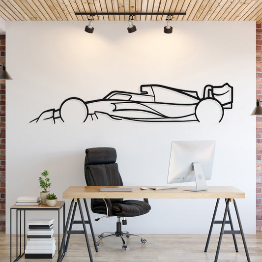 Formula1 2022-2023 F1 Metal Car Wall Art - MT0982 - MT0982B49L-MT0982B69L-MT0982B80L-MT0982B99L-MT0982B120L-  DRIVEN - 1