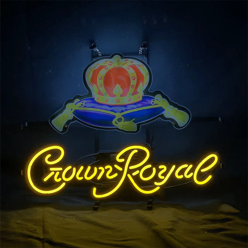 Crown Royal Whiskey Neon Signs Light - MEXC049B-  DRIVEN - 2