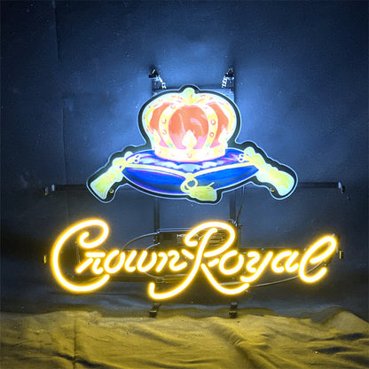 Crown Royal Whiskey Neon Signs Light - MEXC049B-  DRIVEN - 1