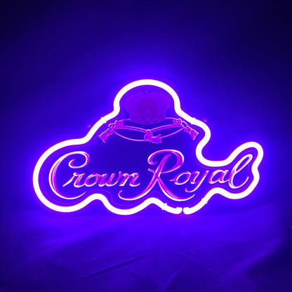 Crown Royal Whiskey Neon Signs Light Acrylic - TN295-  DRIVEN - 2