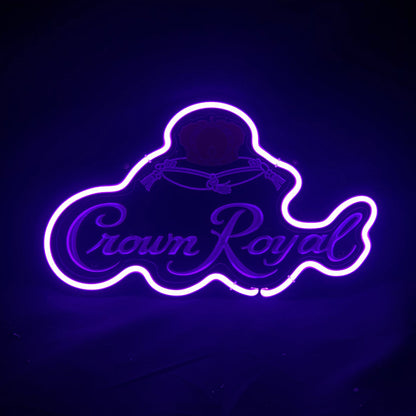 Crown Royal Whiskey Neon Signs Light Acrylic - TN295-  DRIVEN - 3