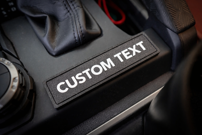 Shifter Trim Blank / Poverty Button Cover Plate - 2024+ Tacoma / 2025+ 4Runner - 24TC254RPOV-CUSTOM-24TC254RPOV-YOTAR-24TC254RPOV-TOYOTAR-24TC254RPOV-TRIGY-24TC254RPOV-TOYWH-  DRIVEN - 30
