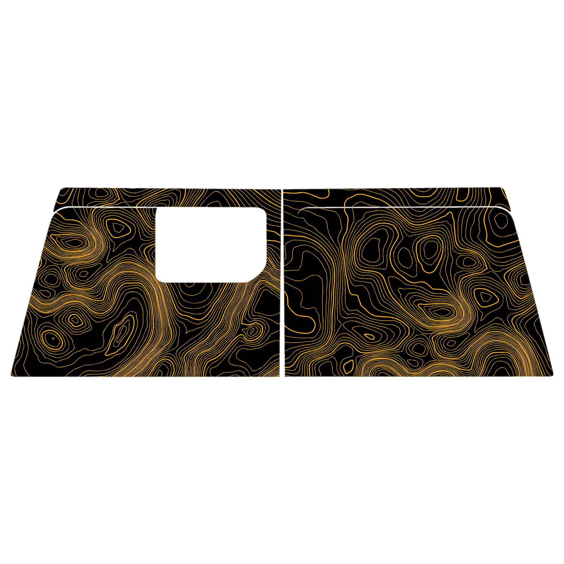 Topo Cargo Area Overlay Kit Part 1 (Printed Series) - 2021+ Bronco 4 Door - 21BRNCARGOPT1-TPAMBL-21BRNCARGOPT1-TPA51L-21BRNCARGOPT1-TPAZL-21BRNCARGOPT1-TPCGL-21BRNCARGOPT1-TPCBNL-  DRIVEN - 30