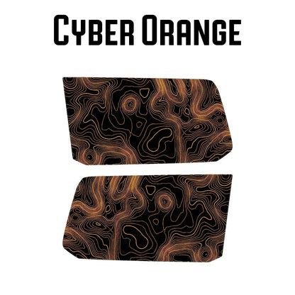 Topographic Rear Window Map Overlays V3 (Perforated) - 2024+ Land Cruiser - 24LCRWTOPOV3-HB-24LCRWTOPOV3-A51-24LCRWTOPOV3-CAR-24LCRWTOPOV3-CO-24LCRWTOPOV3-DS-  DRIVEN - 8