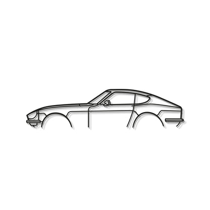 240Z 280Z Classic Metal Car Wall Art - MT0830 - MT0830B49L-MT0830B69L-MT0830B80L-MT0830B99L-MT0830B120L-  DRIVEN - 8