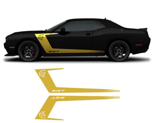 Dodge Challenger Side Graphics - sku-50951655161988-sku-50951655194756-sku-50951655227524-sku-50951655260292-sku-50951655293060-  DRIVEN - 2