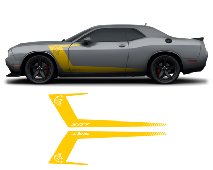 Dodge Challenger Side Graphics - sku-50951655161988-sku-50951655194756-sku-50951655227524-sku-50951655260292-sku-50951655293060-  DRIVEN - 5