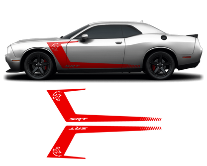 Dodge Challenger Side Graphics - sku-50951655161988-sku-50951655194756-sku-50951655227524-sku-50951655260292-sku-50951655293060-  DRIVEN - 7