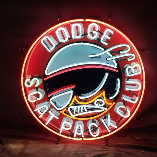 Dodge Scat Club Neon Signs - CN048-  DRIVEN - 2