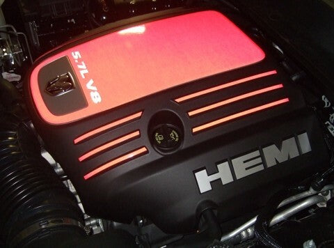 Engine Cover Centerpiece Overlay Decal - 05-08 Dodge Magnum - MAGNUM:EC-MAIN-01-MAGNUM:EC-MAIN-02-MAGNUM:EC-MAIN-03-MAGNUM:EC-MAIN-04-MAGNUM:EC-MAIN-05-  DRIVEN - 4