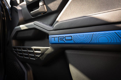 "TRD" Door Line Overlays - 2024+ Tacoma - 24TACODRTRDDR-GB-24TACODRTRDDR-MB-24TACODRTRDDR-RD-24TACODRTRDDR-WH-24TACODRTRDDR-BL-  DRIVEN - 2