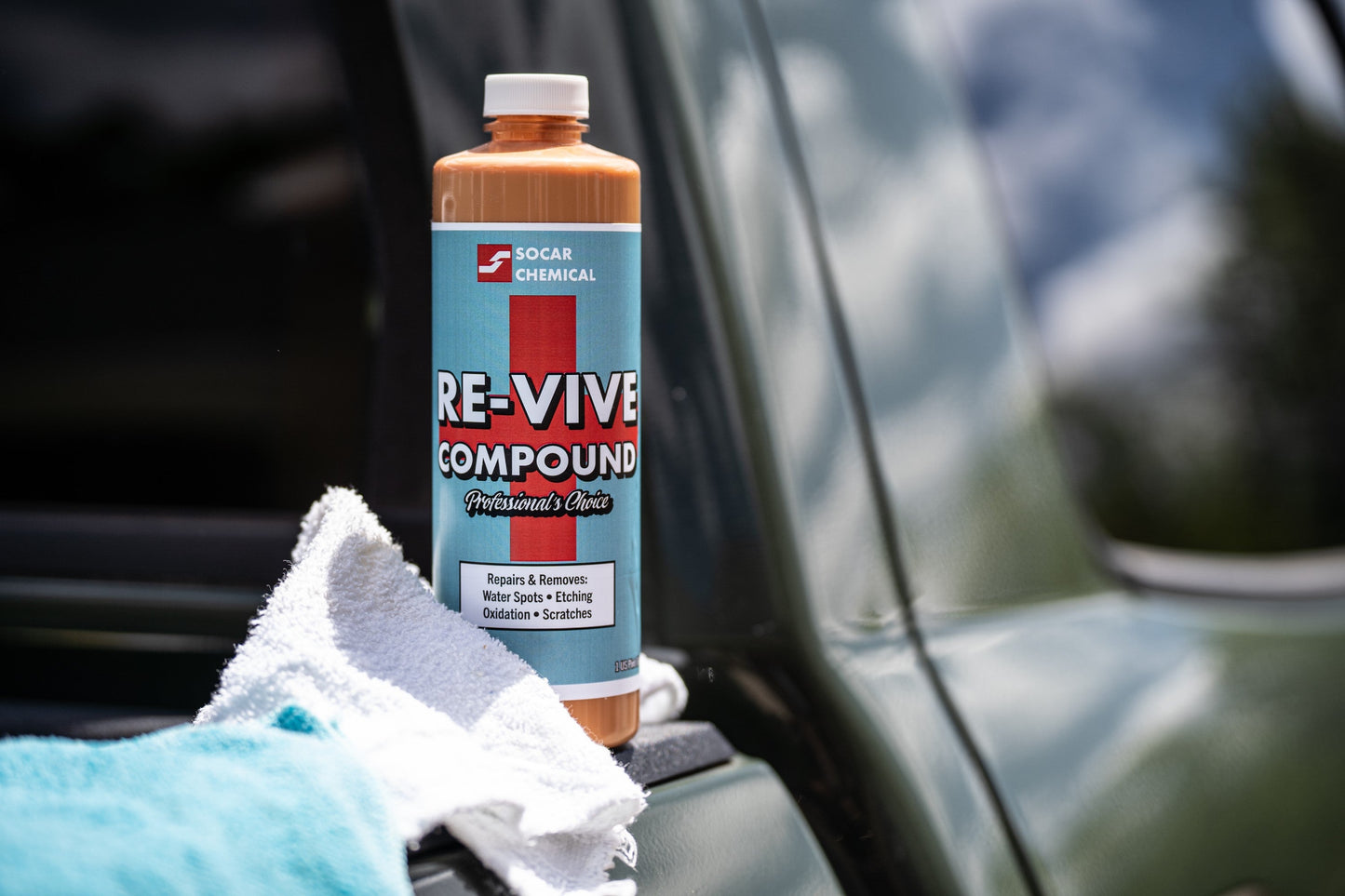 Re-Vive - Fine Grit Automotive Buffing & Polishing Compound - SCO-RV-1P-  DRIVEN - 3