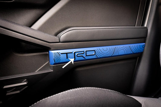 "TRD" Door Line Overlays - 2024+ Tacoma - 24TACODRTRDDR-GB-24TACODRTRDDR-MB-24TACODRTRDDR-RD-24TACODRTRDDR-WH-24TACODRTRDDR-BL-  DRIVEN - 1
