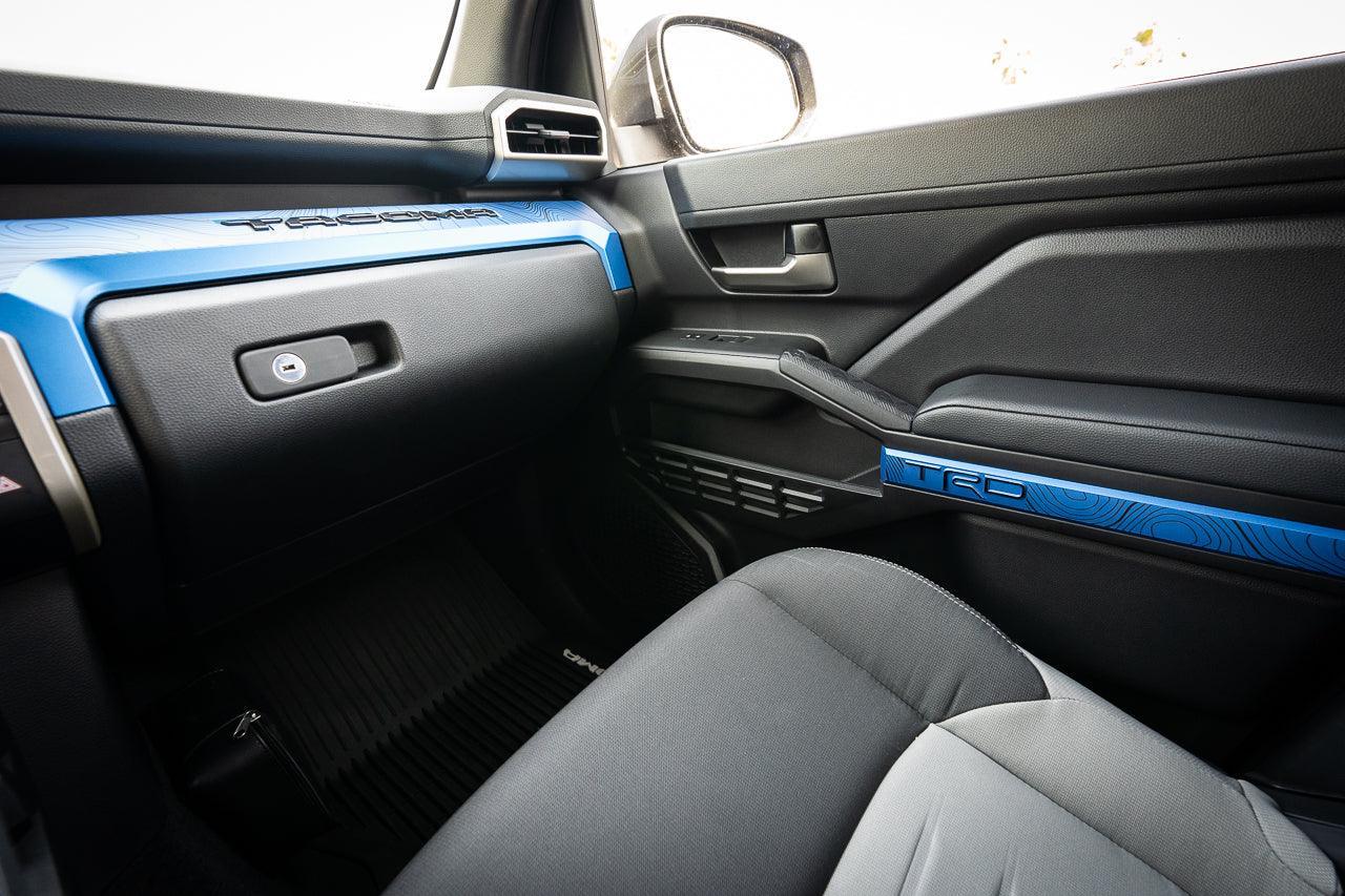 "TRD" Door Line Overlays - 2024+ Tacoma - 24TACODRTRDDR-GB-24TACODRTRDDR-MB-24TACODRTRDDR-RD-24TACODRTRDDR-WH-24TACODRTRDDR-BL-  DRIVEN - 7