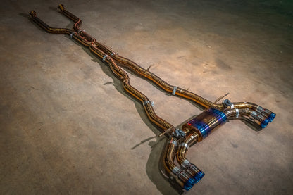 BMW G90 M5 Valved Sport Exhaust System - BMW.G90.M5.VSES.TI.TIBRT-BMW.G90.M5.VSES.TI.BRSH-BMW.G90.M5.VSES.TI.BRT-BMW.G90.M5.VSES.TI.BLK-BMW.G90.M5.VSES.TI.FC-  DRIVEN - 2