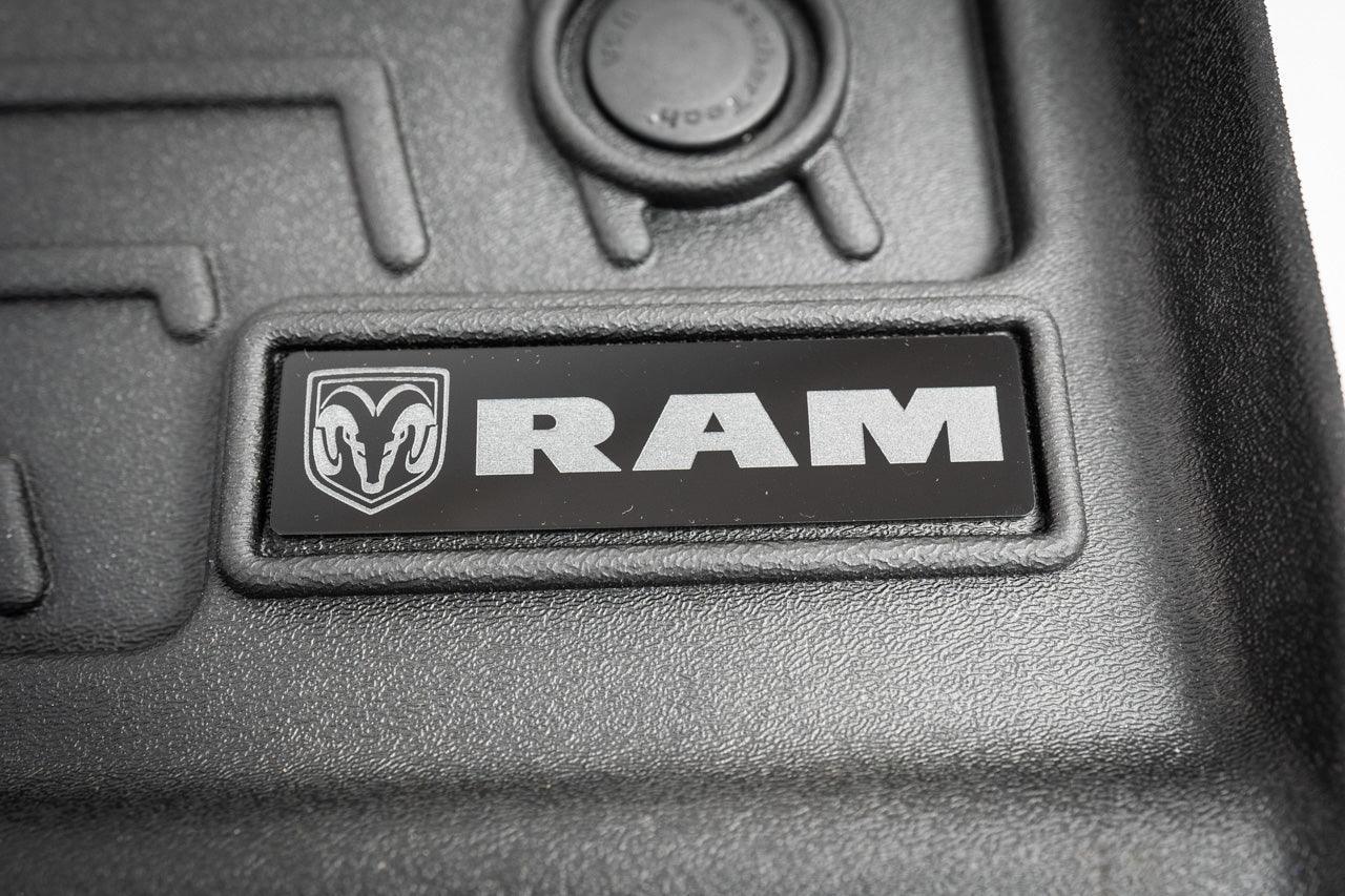 Acrylic RAM Emblem Inserts for Weathertech Floor Mats (Single) - WTINSERTRAM-  DRIVEN - 2