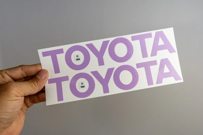 TOYOTA Rear Hatch Liftgate Emblem Inlays - 2025+ 4Runner - 254RUN-RT-TOYOTA-RD-254RUN-RT-TOYOTA-WH-254RUN-RT-TOYOTA-MB-254RUN-RT-TOYOTA-EVG-254RUN-RT-TOYOTA-GB-  DRIVEN - 16