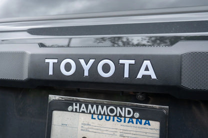 TOYOTA Rear Hatch Liftgate Acrylic Emblem Inlays - 2025+ 4Runner - 254RUNNER-RT-AC-WH-254RUNNER-RT-AC-GB-254RUNNER-RT-AC-MB-254RUNNER-RT-AC-OR-254RUNNER-RT-AC-RD-  DRIVEN - 2