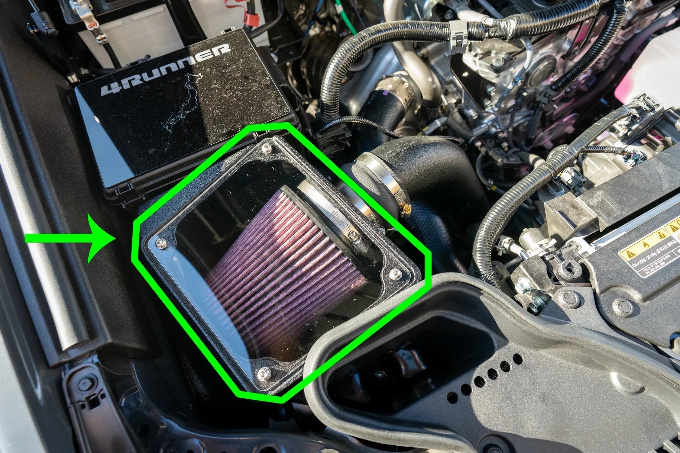 Acrylic Window for K&N 63 Series Air Intake - 2024 Land Cruiser ...