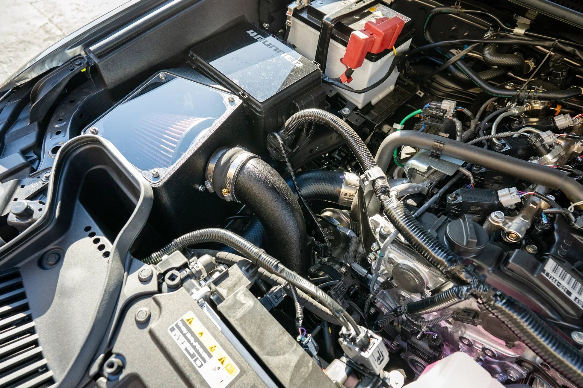 Acrylic Window for K&N 63 Series Air Intake - 2024+ Land Cruiser / Tacoma / 2025+ 4Runner - sfbKNN63-9043CVR-4R-sfbKNN63-9043CVR-PL-  DRIVEN - 8