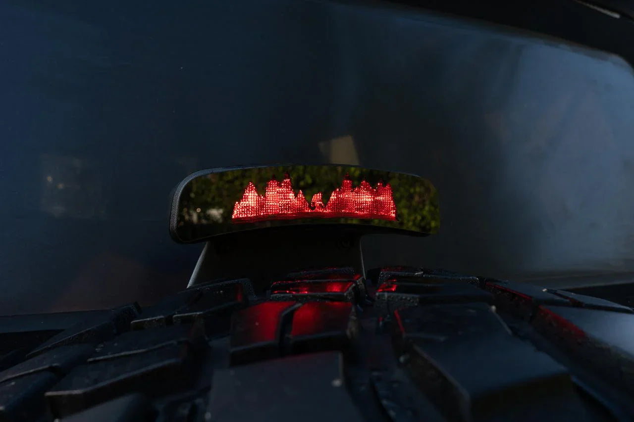 Laser Series Acrylic Third Brake Light Overlay - 2021+ Bronco - 21BRNLASERBRAKE-MR-21BRNLASERBRAKE-SIWV1-21BRNLASERBRAKE-SIWV2-  DRIVEN - 8