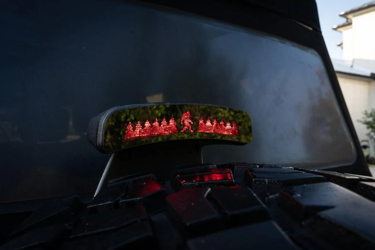 Laser Series Acrylic Third Brake Light Overlay - 2021+ Bronco - 21BRNLASERBRAKE-MR-21BRNLASERBRAKE-SIWV1-21BRNLASERBRAKE-SIWV2-  DRIVEN - 9