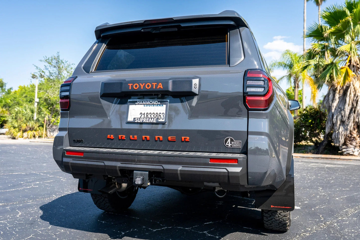 4RUNNER Rear Hatch Liftgate Emblem Overlays - 2025+ 4Runner - 254RUN-4RUN-LG-WH-254RUN-4RUN-LG-MB-254RUN-4RUN-LG-GB-254RUN-4RUN-LG-BL-254RUN-4RUN-LG-GR-  DRIVEN - 5