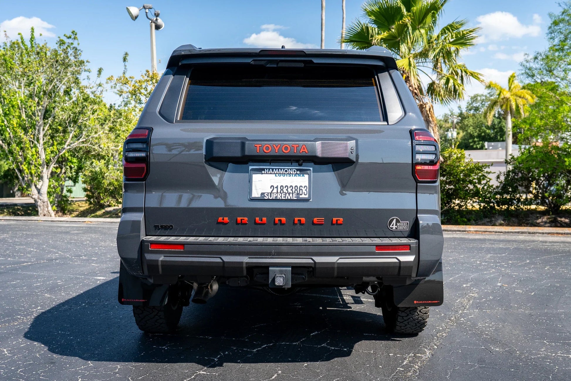 4RUNNER Rear Hatch Liftgate Emblem Overlays - 2025+ 4Runner - 254RUN-4RUN-LG-WH-254RUN-4RUN-LG-MB-254RUN-4RUN-LG-GB-254RUN-4RUN-LG-BL-254RUN-4RUN-LG-GR-  DRIVEN - 3