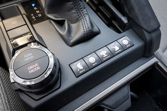 Ejecto Seato Blank Button Overlay - 2024+ Land Cruiser / Tacoma / 2025+ 4Runner - 24LC250-EJECTO-1-24LC250-EJECTO-FULLSET-  DRIVEN - 1