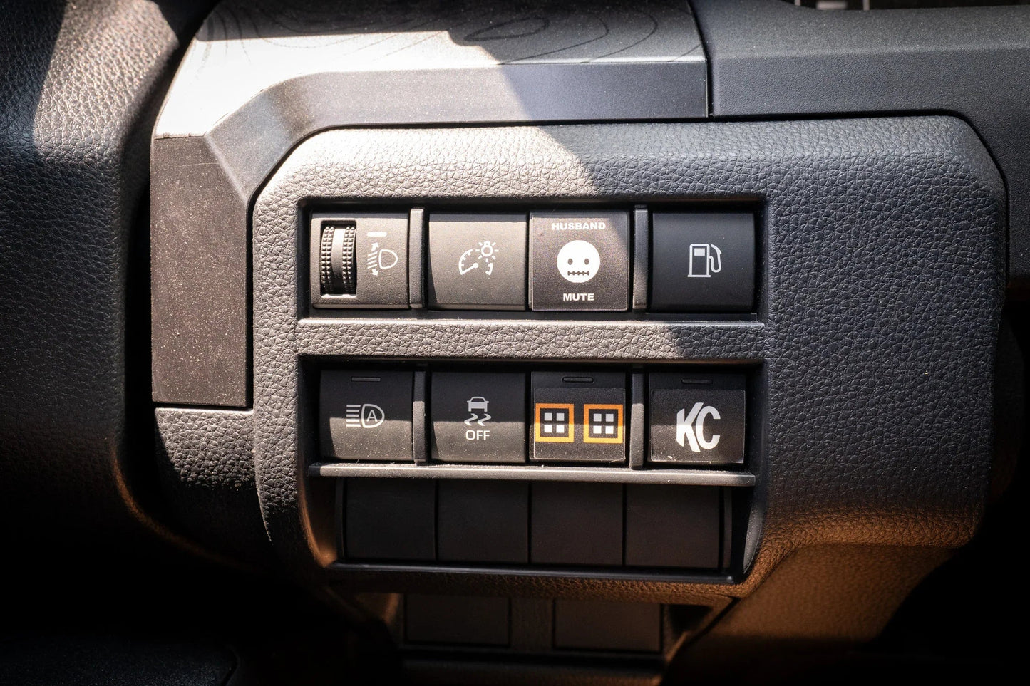 Ejecto Seato Blank Button Overlay - 2024+ Land Cruiser / Tacoma / 2025+ 4Runner - 24LC250-EJECTO-1-24LC250-EJECTO-FULLSET-  DRIVEN - 9
