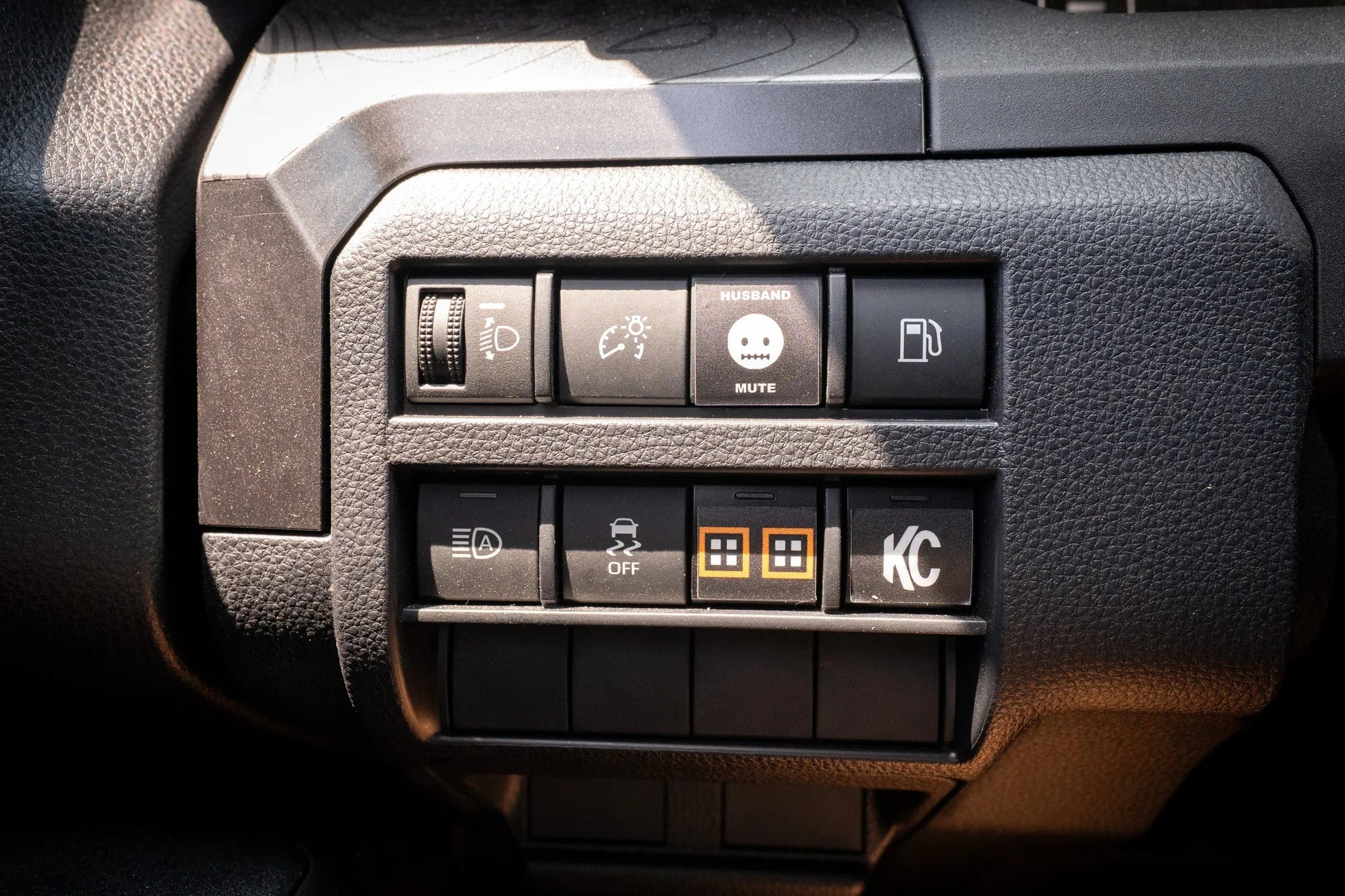 Ejecto Seato Blank Button Overlay - 2024+ Land Cruiser / Tacoma / 2025+ 4Runner - 24LC250-EJECTO-1-24LC250-EJECTO-FULLSET-  DRIVEN - 9