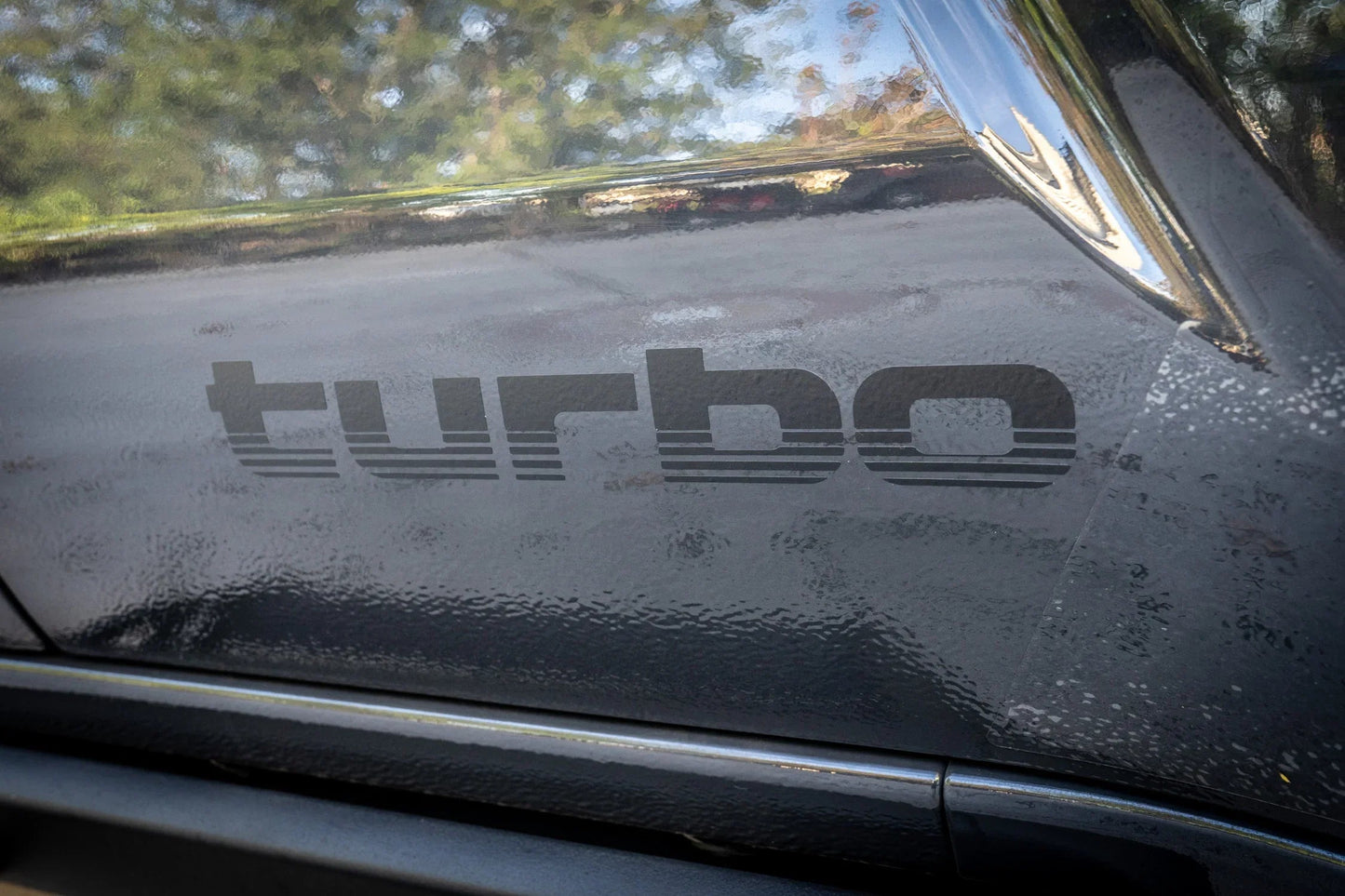 Turbo Retro Style Graphic Fender Decals (Pair) - Universal - TURBO-UNI-1075.MB-TURBO-UNI-1075.HERO-TURBO-UNI-1075.SURF-  DRIVEN - 4