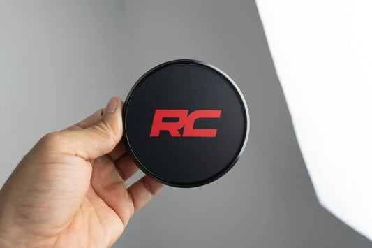 RC 3.5" Black Series Round Cover Overlays - Universal - RC35BLK-RET5-RC35BLK-OUC-RC35BLK-CUC-RC35BLK-AMB-RC35BLK-DS-  DRIVEN - 2