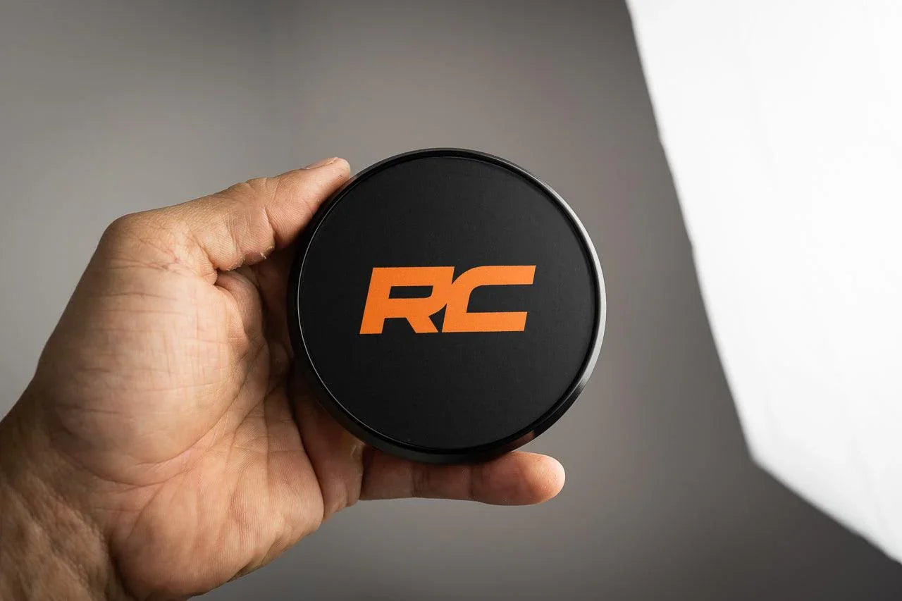 RC 3.5" Black Series Round Cover Overlays - Universal - RC35BLK-RET5-RC35BLK-OUC-RC35BLK-CUC-RC35BLK-AMB-RC35BLK-DS-  DRIVEN - 4