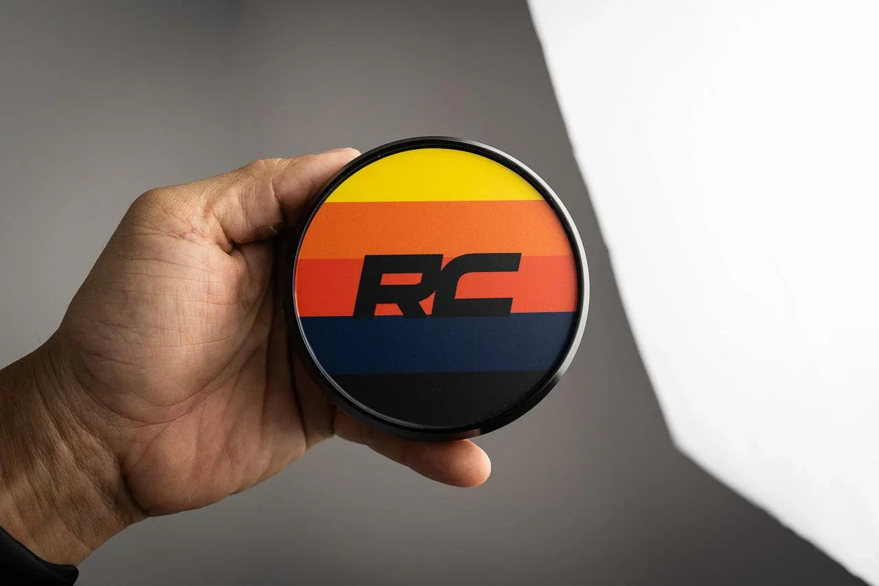 RC 3.5" Black Series Round Cover Overlays - Universal - RC35BLK-RET5-RC35BLK-OUC-RC35BLK-CUC-RC35BLK-AMB-RC35BLK-DS-  DRIVEN - 5