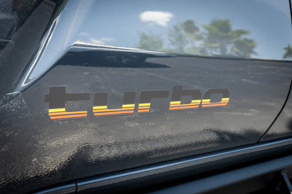 Turbo Retro Style Graphic Fender Decals (Pair) - Universal - TURBO-UNI-1075.MB-TURBO-UNI-1075.HERO-TURBO-UNI-1075.SURF-  DRIVEN - 6