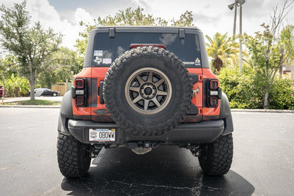 Safari Topo Middle Tailgate Overlays - 2021+ Bronco - 21BRNSAFDRLWR-TOPOCLST-21BRNSAFDRLWR-MB-  DRIVEN - 6