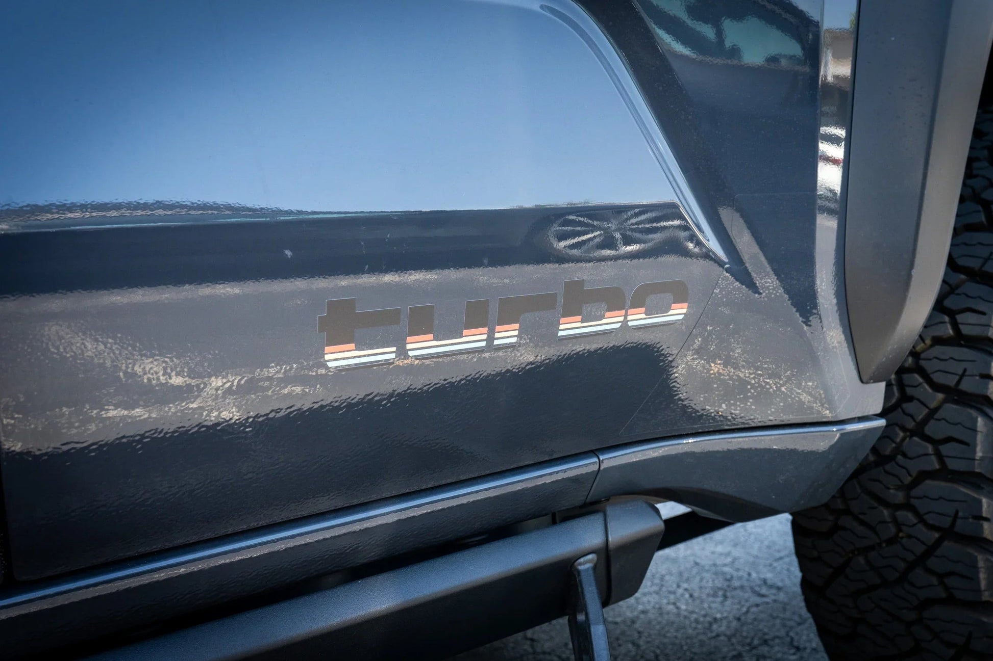 Turbo Retro Style Graphic Fender Decals (Pair) - Universal - TURBO-UNI-1075.MB-TURBO-UNI-1075.HERO-TURBO-UNI-1075.SURF-  DRIVEN - 10